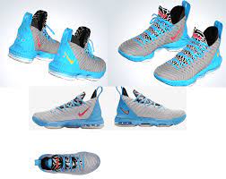 Lebron in a new colorway of his nike lebron 16 ? My Lebron 16 Blue Lagoon Custom Colorways Nba2k