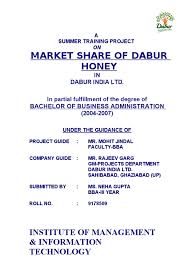 28860493 Dabur Honey Marketing Research Experiment Dabur (derived from daktar burman) is an indian consumer goods company founded in 1884 by s. 28860493 dabur honey marketing