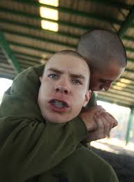 Lima Co. recruits walk their post