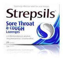 STREPSILS SORE THROAT & COUGH LOZENGES - 24