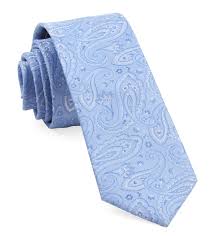 Platform Paisley Light Blue Tie Men S Ties Tie Bar