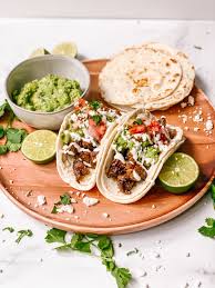 Skirt steak, granulated sugar, fresh lime juice, fish sauce, kosher salt and 3 more marinated skirt steak everyday dishes lime juice, salt, jalapeño, skirt steak, ground cumin, oil, small yellow onion and 5 more Carne Asada Tacos With Lime Crema Plum Street Collective