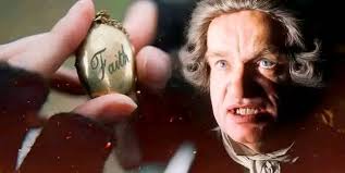 I have to vent. After seven seasons, are they gonna go out like GOT￼?  Master Raymond says he's sorry. Claire sees a locket with the name Faith