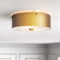 Items 1 to 15 of 297 total. Gold Flush Mount Lighting You Ll Love In 2021 Wayfair