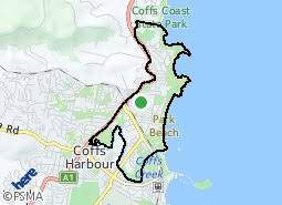 View coffs harbour bypass project area. Coffs Harbour North East Suburb Map