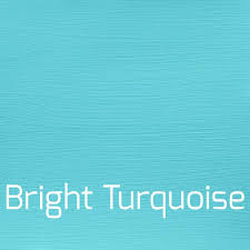 Brushes from fur of siberian polecat. Autentico Vintage Furniture Paint Color Bright Turquoise Autentico Paint Usa