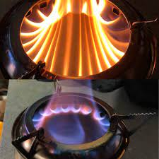Fill it up with twigs and woody bits, and light it from the top. Playing With My New Ohuhu Wood Gas Stove Top Pic Is With Wood Pellets And Bottom Is With My Diy Alcohol Coors Can Stove Inside Pellets Burned Smoke Free For 40 Minutes