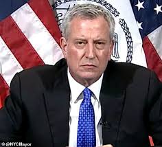 A card for every occasion. Bill De Blasio Plans To Create Affordable Housing In Manhattan Daily Mail Online