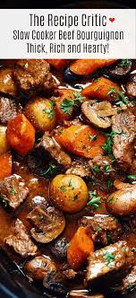 But fortunately for my slow cooker, i barely had to lift a finger. Slow Cooker Beef Bourguignon The Recipe Critic