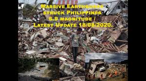 270 people were reported dead and 261 were injured. Massive Earthquake Struck Philippines 6 9 Magnitude Latest Update 18 08 2020 Youtube