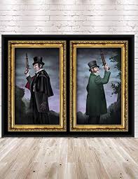 Transform your front door, a room in your house or a haunted house with our hard latex wall decor items. Haunted Mansion Duelling Ghosts Poster Stretching Room Vintage Disney Attraction Posters Magic Kingdom Disneyland Disney World Home Decor Wall Art Home Kitchen Artwork Aceprojectkenya Org