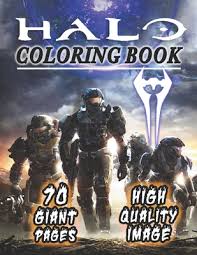Some of the coloring page names are halo3 coloring halo3 halo video game, halo combat evolved coloring, halo3 coloring halo3 halo video game, halo3 coloring halo3 halo video game, for by demondice on deviantart, ice cold halo s yescoloring halo, halo3 coloring halo3 halo video game, big man halo 3 coloring halo 3. Halo Coloring Book Great Book For Kids And Toddlers Ages 3 8 With 50 Giant Pages And High Quality Images Well Designed Gift For Indoor Activities At Home By June20 Kids