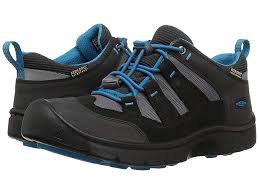 Keen Kids Hikeport Wp Little Kid Big Kid Boy S Shoes Black Blue Jewel Big Kids Boys Shoes Shoes