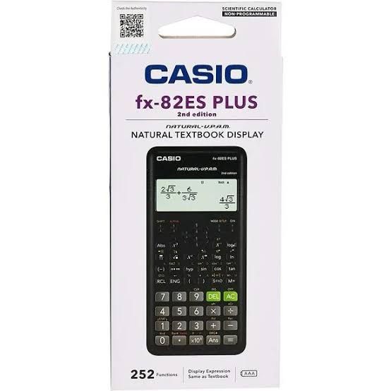 CALCULADORA CASIO FX 82ES PLUS