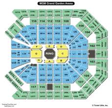 mgm arena seating map mgm grand garden arena seating chart