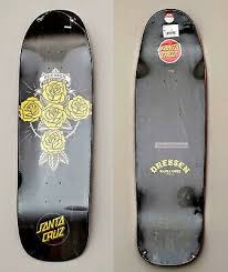 Advertisement Ebay Santa Cruz Eric Dressen Rose Cross Skateboard Deck Dark Stain Blem Discount 9 31 Santa Cruz Dark Stains Eric