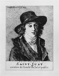 Le moindre que je puisse faire, c'est de faire redécouvrir ce film au pays de la révolution. Fine Art Print Reproduction Louis Antoine Leon De Saint Just Engraved By Frederic Desire Hillemacher 1811 86 1869