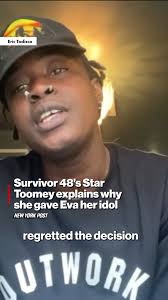 The tribe has spoken against Star Toomey — but now she’s speaking back. The  “Survivor” Season 48 contestant addressed her exit from the game in an  exclusive interview with The Post, including how her ...