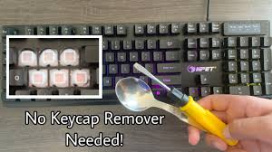 That's how i took a rubber dome keycap off. 3 Ways To Take The Keycaps Off Your Membrane Gaming Keyboard Without A Keycap Remover 2021 Youtube