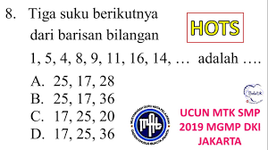 Soal dan jawaban latihan ujian sekolah (us uas) smp tahun 2021 (tahun pelajaran 2020/2021). Soal Unbk Smp 2019 Cara Golden
