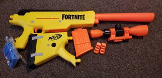 Hasbro isn't done riding the fortnite bandwagon now that its themed nerf guns are here in earnest. Nerf Fortnite Basr L Review Blaster Hub
