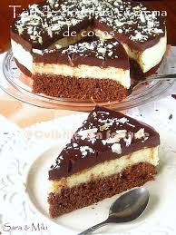Tort De Ciocolata Cu Crema De Cocosculorile Din Farfurie No Cook Desserts Desserts Dessert Recipes