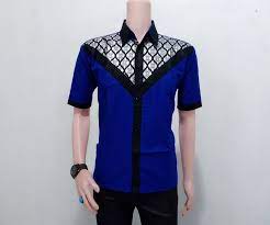 Wa 0857 4217 7380 Hot Promo Agen Gambar Model Kemeja Batik Kombinasi Polos Jakarta Model Baju Pria Pakaian Kerja Kemeja