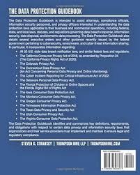 The Data Protection Guidebook: A Survey of U.S. Federal and State Laws  Statutes, and Regulations Governing Data Breach Notification, Biometric  Information, Cybersecurity, and Data Privacy.: 9798869603807: Computer  Science Books @ Amazon.com