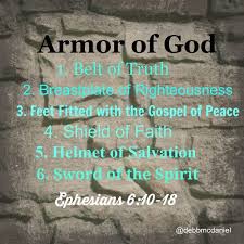 Image result for the whole armor of god prayer