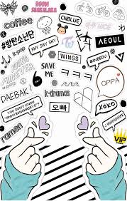 Kpopper Life Bigbang Bts Exo Got7 Seventeen Korealover Kartun Gambar Tato Lucu