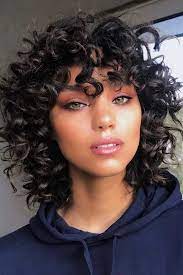 Non Boring Ways To Wear A Lob Haircut Bob Haircut With Bangs Bob Haircut Curly Curly Bob Hairstyles