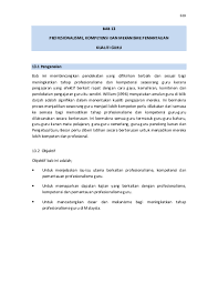 Kepribadian keguruan dan ketrampilan lainnya, guru tidak akan dapat melaksanakan tugasnya secara profesional. Pdf Bab 13 Laporan Akhir Profesionalisme Guru Edited 30 April Too Junzhe Academia Edu