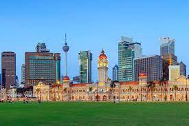 In the year 1957, the location: Merdeka Square Kuala Lumpur Visitor Guide Travelvui