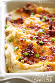 Loaded Mashed Potato Casserole Chef In Training Recipe Recipes Food Dishes Thanksgiving Recipes