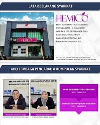 Bermula dengan mimi suri enterprise yang berdaftar di bawah akta pertubuhan syarikat pada 4 julai 2012. Hemico Ipoh Check Out Hemico Catalog Facebook