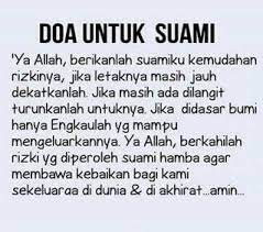 Do A Suami Rejeki Istri Shalehah Kutipan Rohani Doa Teks Romantis