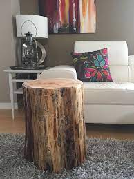 Stump Side Table Log Tables Rustic Tables Tree Trunk Table Rustic Furniture Stump End Table Stump Coffee Tables Root Rustic Table Table Coffee Table Wood