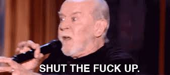 I think it's in the first gif. Stfu Gif Find On Gifer