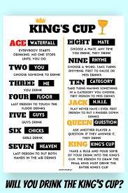 King S Cup Game King S Cup Drinking Game Drinking Etsy Drinking Games Kings Cup Drinking Game Drinking Card Games