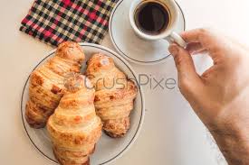 И огурцом • овсяное печенье с вишней • чай в ассортименте • кофе • лимон • молоко • сахар. Personal View Of Coffee Break Table Stock Photo Crushpixel