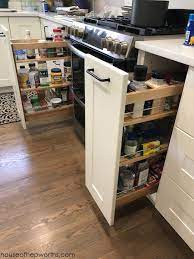 So many kitchens have the infamous corner cabinet from ikea. Pull Outs Lazy Susans Custom Organization In Our Ikea Kitchen House Of Hepworths