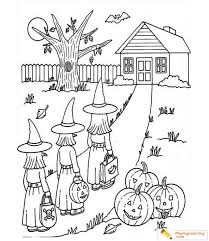 Just watch them get into a tizzy over choosing the best color for those eerie creatures. Halloween House Coloring Page 09 Free Halloween House Coloring Page