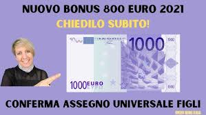 Scopri subito cifre, fasce isee ed esclusi. Nuovo Bonus Inps 2021 800 Euro Da Richiede Subito Conferma Assegno Universale Figli Youtube