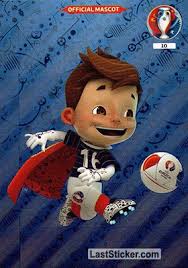 Everybody likes a good mascot, like izzy from the 1996 summer olympic games in atlanta. Card 10 Official Mascot Panini Uefa Euro France 2016 Adrenalyn Xl Laststicker Com