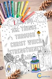 Use these as primary lessons helps for sunday school youth, relief society, or fhe! More Great Helps To Teach Come Follow Me Philippians Colossians I Can Do All Things Through Christ Which Strengtheneth Me October 14 20 Chicken Scratch N Sniff