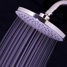 Rainluxe Rainfall Shower Head Drenching Waterfall High Pressure Jets 8 Wide High Flow Chrome Finish Read Rainfall Shower Head Rainfall Shower Shower Heads