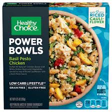 If you feel like saving up some time in advance, cook more than. Save On Healthy Choice Power Bowls Basil Pesto Chicken With Riced Cauliflower Order Online Delivery Giant