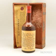Old Overholt 6 1 2 Years Old Pennsylvania Official Bottling C 1940 Limited Edition Bottle 2179 U Low Shoulde Bottle Macallan Whiskey Bottle Rye Whisky