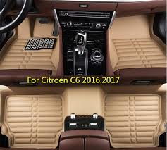 For Citroen C6 2016 2017 Car Floor Mats Foot Mat Step Mats High Quality Waterproof Convenient Clean Mats Floor Mats Custom Car Floor Mats Car Floor Mats