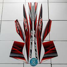 Berbagai macam konsep modifikasi vega zr bisa kamu pilih sesuai dengan selera yang kamu miliki, lebih lengkapnya bisa langsung membaca artikel ini. Stiker Motor Yamaha Vega Zr 2012 Hitam Merah Shopee Indonesia